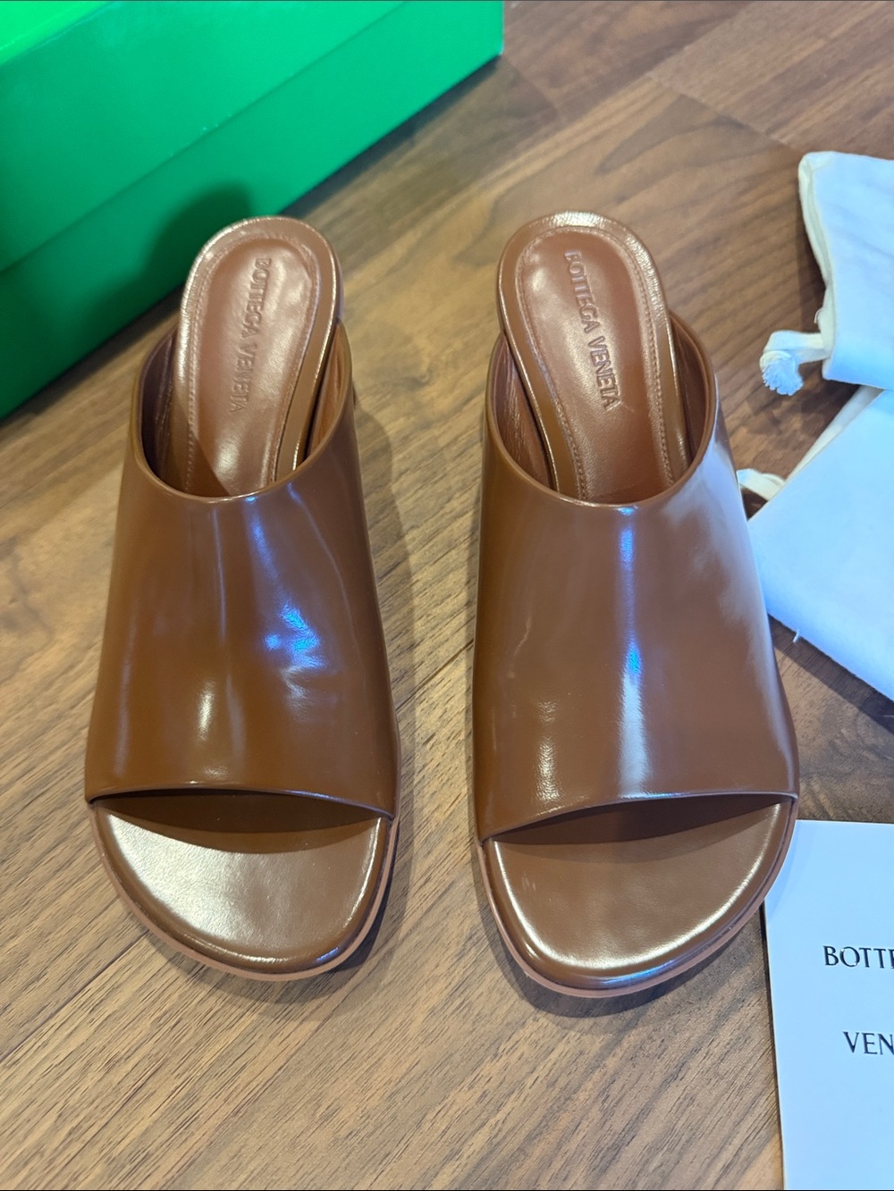 Bottega Veneta Atomic Sandals size 37 new in box